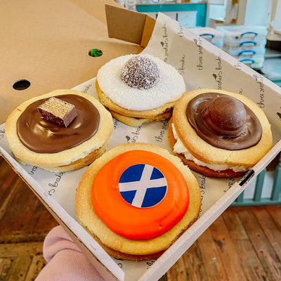 Irn Bru Empire Biscuit Box