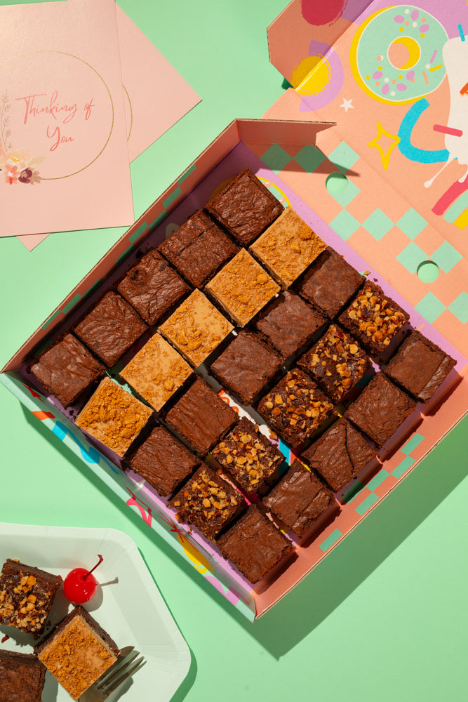 Thinking of You Gift - Large Brownie Box