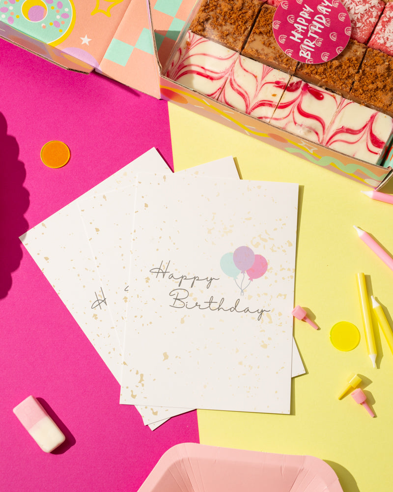 Rainbow Birthday Cake Gift Box - Large