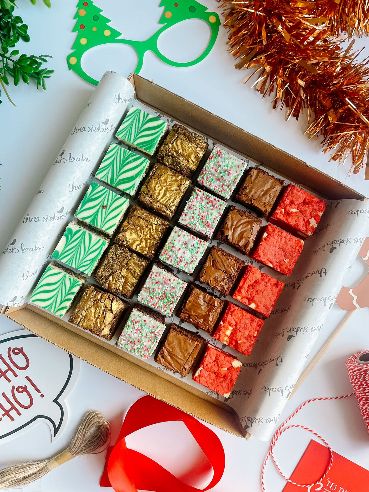 Teacher Christmas Gift Cake Box