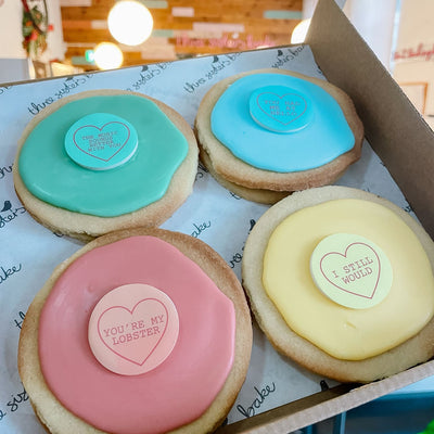 Love Heart Valentine's Biscuits - Empire Biscuits