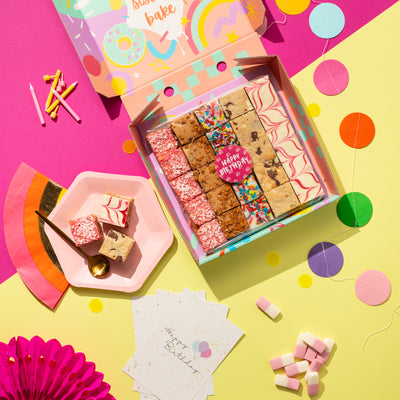 Rainbow Birthday Cake Gift Box - Large