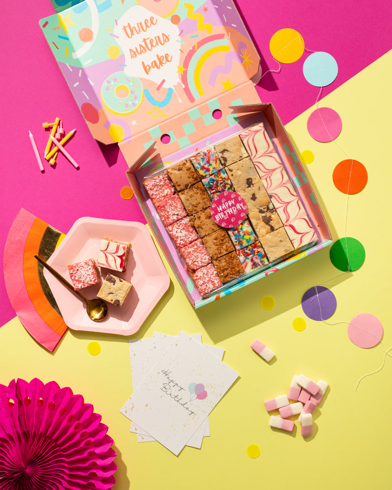 Rainbow Birthday Cake Gift Box - Large