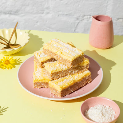 Lemon & Coconut Slice